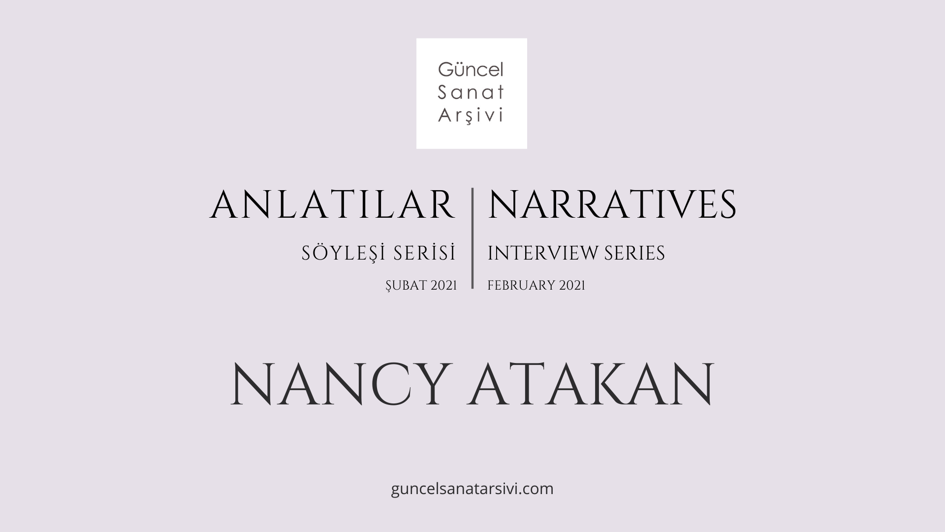 Narratives Interview Series: Nancy Atakan