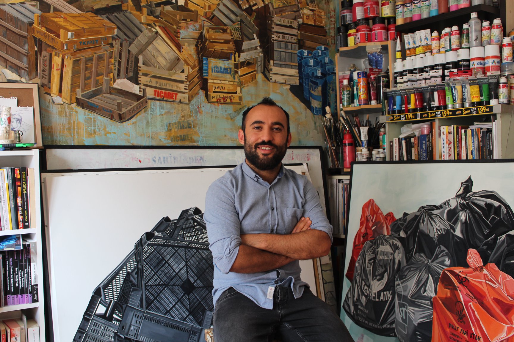 Atölyedeki Sanatçı: Feyzi Çelikten